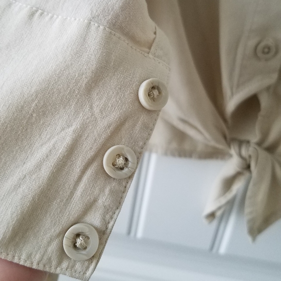 NWOT CLOTH & STONE ANTHROPOLOGIE Button Down Shirt - Picture 5 of 12